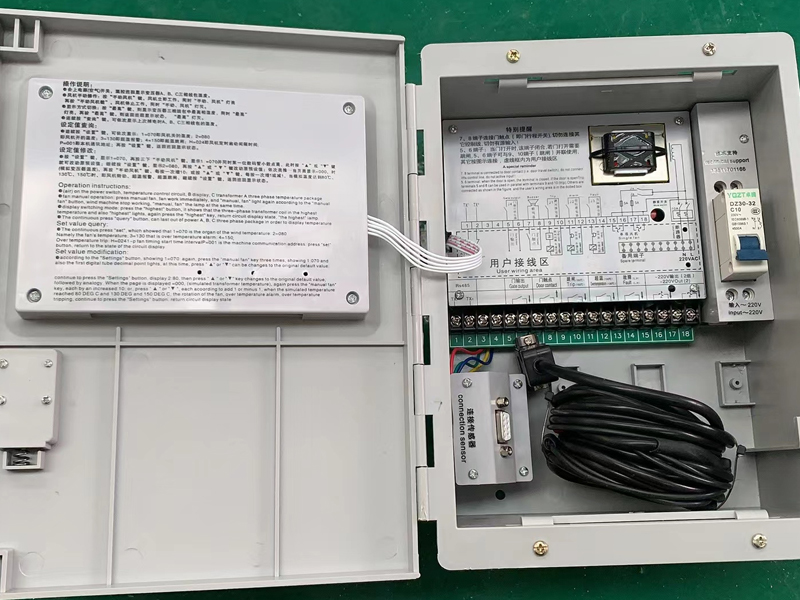 江门​LX-BW10-RS485型干式变压器电脑温控箱